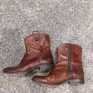 Frye Melissa Button Short Boots